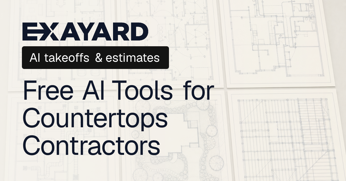 Free AI Tools for Countertops Contractors | Exayard