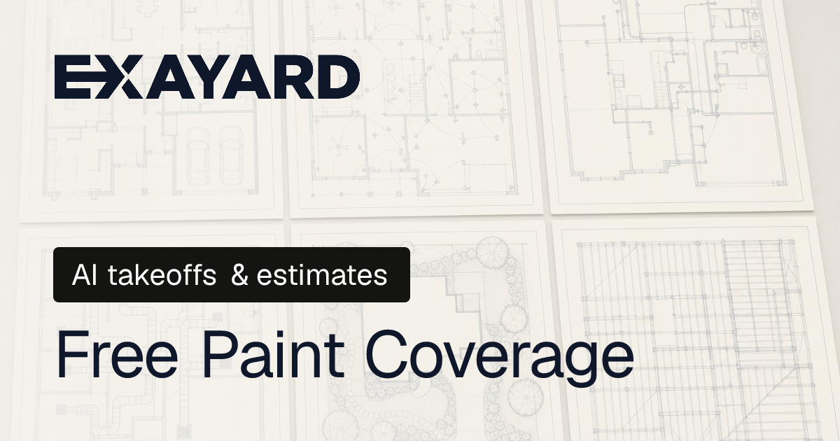 Free Paint Coverage & Material Calculator — AI-Powered Tool | Exayard