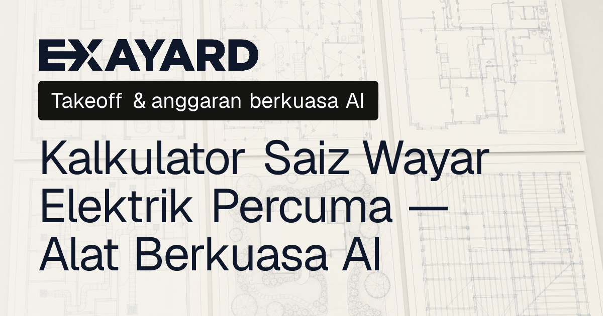 Kalkulator Saiz Wayar Elektrik Percuma — Alat Berkuasa AI | Exayard